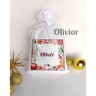 Névre szóló mikulás zsák