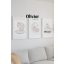 Unicorns Dream A4 Wall Art Decoration - 4 Piece Set