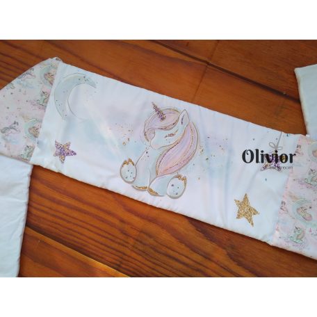 Unicorns dream crib protector for 70 * 1400 cm crib