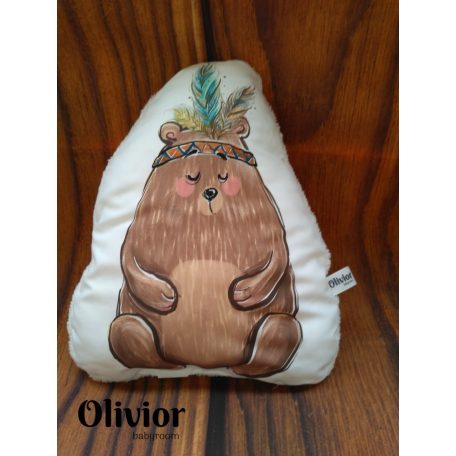 Wild west happiness bear cushion