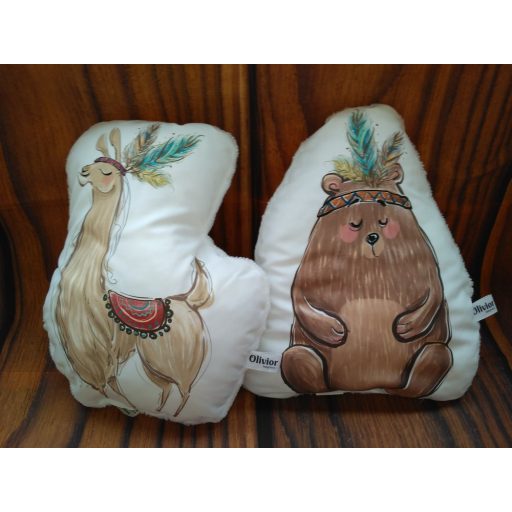 Wild west happiness bear cushion