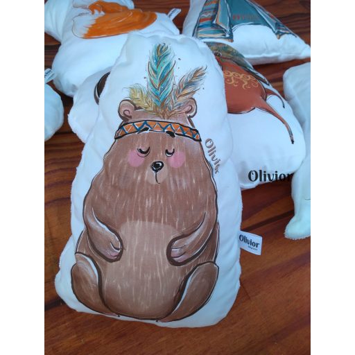 Wild west happiness bear cushion