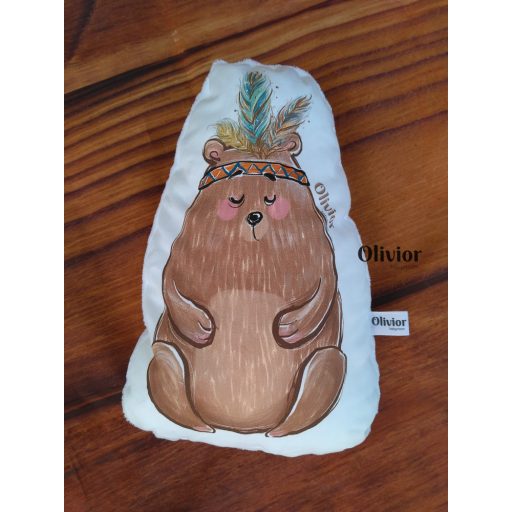 Wild west happiness bear cushion