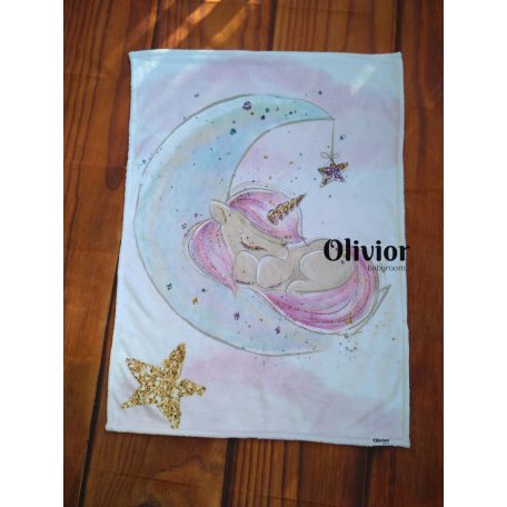 Unicorns dream of a soft wellsoft blanket in 95x130 size