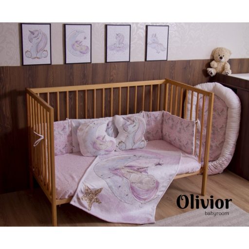 Unikornisok álma - puha wellsoft unikornis mintás kislány pléd,- unikornisos pléd