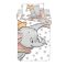 Disney Dumbo Dots gyerek, ovis ágyneműhuzat 100×135cm, 40×60 cm