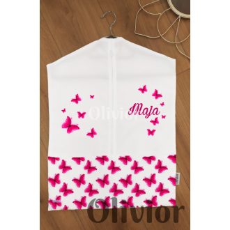 Pillangó mintás neves ovis zsák